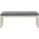The appearance of Granby Antique White Bench designed by Homelegance in the traditional interior design. This white piece of furniture was selected by 1StopBedrooms from Granby Collection to add a touch of cosiness and style into your home. Sku: 5627NW-13. Material: Wood.