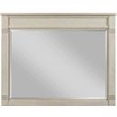 The appearance of Grand Bay Lewes Landscape Mirror designed by American Drew in the transitional interior design. This white piece of furniture was selected by 1StopBedrooms from Grand Bay Collection to add a touch of cosiness and style into your home. Sku: 016-040. Material: Wood.