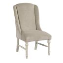 Grand Bay Parlor Upholstered Wing Back Chair Set of 2 In Egret