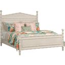 The appearance of Grand Bay Vida Queen Bamboo Poster Bed designed by American Drew in the transitional interior design. This white piece of furniture was selected by 1StopBedrooms from Grand Bay Collection to add a touch of cosiness and style into your home. Sku: 016-313;016-314. Bed Type: Poster Bed. Material: Wood. Bed Size: Queen.