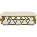 Grand Tour Furniture Devon Cocktail Table In Gold
