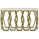 Grand Tour Furniture Devon Console Table In Gold