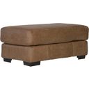 The appearance of Grant Silt Ottoman designed by Jackson in the modern / contemporary interior design. This silt piece of furniture  was selected by 1StopBedrooms from Grant Collection to add a touch of cosiness and style into your home. Sku: 445310122749302749. Material: Bonded Leather.