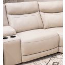 Gravier Power Armless Recliner In Gray