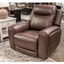 The appearance of Gravier Power Recliner In Cordova designed by Signature Design by Ashley in the modern / contemporary interior design. This cordova piece of furniture was selected by 1StopBedrooms from Gravier Collection to add a touch of cosiness and style into your home. Sku: U1330113. Material: Leather Match.