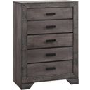 The appearance of Grayson Grey Oak Chest designed by Picket House in the rustic / southwestern interior design. This brown piece of furniture  was selected by 1StopBedrooms from Grayson Collection to add a touch of cosiness and style into your home. Sku: NH100CH. Material: Wood.