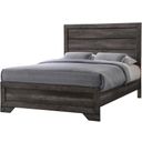 Grayson Grey Oak King Panel Bed