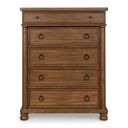 The appearance of Greddinton Chest of Drawers In Brown designed by Signature Design by Ashley in the traditional interior design. This brown piece of furniture was selected by 1StopBedrooms from Greddinton Collection to add a touch of cosiness and style into your home. Sku: NCB824-46. Material: Wood.