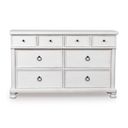 The appearance of Greddinton Dresser In Antique White designed by Signature Design by Ashley in the traditional interior design. This antique white piece of furniture was selected by 1StopBedrooms from Greddinton Collection to add a touch of cosiness and style into your home. Sku: NCB823-31. Material: Wood.