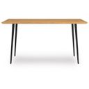 The appearance of Gretlynn Dining Table In Black and Natural designed by Signature Design by Ashley in the transitional interior design. This black and natural piece of furniture was selected by 1StopBedrooms from Gretlynn Collection to add a touch of cosiness and style into your home. Sku: D501-25. Material: Wood. Table Top Shape: Rectangular. Size: 36" x 59".