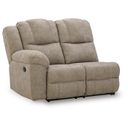 The appearance of Gridlines Left-Arm Facing Reclining Loveseat In Birch designed by Signature Design by Ashley in the modern / contemporary interior design. This birch piece of furniture was selected by 1StopBedrooms from Gridlines Collection to add a touch of cosiness and style into your home. Sku: NC6920584. Material: Fabric.