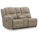 The appearance of Gridlines Left-Arm Facing Reclining Loveseat with Console In Birch designed by Signature Design by Ashley in the modern / contemporary interior design. This birch piece of furniture was selected by 1StopBedrooms from Gridlines Collection to add a touch of cosiness and style into your home. Sku: NC6920566. Material: Fabric.