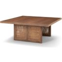 The appearance of Grier 42 Inch Square Medium Brown Solid Wood With Cane Coffee Table designed by Mercana in the modern / contemporary interior design. This medium brown piece of furniture was selected by 1StopBedrooms from Grier Collection to add a touch of cosiness and style into your home. Sku: 69903. Material: Wood.