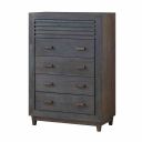 Griffin Chest In Charcoal Brown