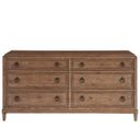 The appearance of Griffith Park Dresser In Sienna designed by Universal in the modern / contemporary interior design. This sienna piece of furniture  was selected by 1StopBedrooms from Griffith Park Collection to add a touch of cosiness and style into your home. Sku: U400040. Material: Wood.