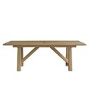The appearance of Griffith Park Rectangular Dining Table In Canyon designed by Universal in the modern / contemporary interior design. This canyon piece of furniture  was selected by 1StopBedrooms from Griffith Park Collection to add a touch of cosiness and style into your home. Sku: U400A652. Material: Wood. Table Top Shape: Rectangular. Size: 42" x 84".