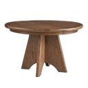 The appearance of Griffith Park Round Dining Table In Sienna designed by Universal in the modern / contemporary interior design. This sienna piece of furniture was selected by 1StopBedrooms from Griffith Park Collection to add a touch of cosiness and style into your home. Sku: U400657. Table Top Shape: Round. Material: Wood. Size: 48".