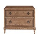 The appearance of Griffith Park Two Drawer Nightstand In Sienna designed by Universal in the modern / contemporary interior design. This sienna piece of furniture  was selected by 1StopBedrooms from Griffith Park Collection to add a touch of cosiness and style into your home. Sku: U400355. Material: Wood.