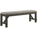 The appearance of Gulliver Rustic Brown Bench designed by New Classic in the transitional interior design. This brown piece of furniture was selected by 1StopBedrooms from Gulliver Collection to add a touch of cosiness and style into your home. Sku: D1902-25. Material: Solid Wood.