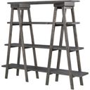 The appearance of Sutton Place Weathered Charcoal Bookshelf designed by Magnussen in the traditional interior design. This gray piece of furniture was selected by 1StopBedrooms from Sutton Collection to add a touch of cosiness and style into your home. Sku: H3612-23. Material: Pine.