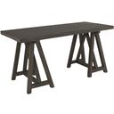 The appearance of Lancaster Dove Tail Grey Desk designed by Magnussen in the rustic / southwestern interior design. This brown piece of furniture was selected by 1StopBedrooms from Lancaster Collection to add a touch of cosiness and style into your home. Sku: H4352-05. Material: Pine.