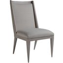 The appearance of Cohesion Program Haiku Upholstered Side Chair In Bianco designed by Artistica Home in the transitional interior design. This bianco piece of furniture was selected by 1StopBedrooms from Cohesion Program Collection to add a touch of cosiness and style into your home. Sku: 2057-880-40-01. Material: Wood.
