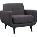 The appearance of Hailey Charcoal Chair designed by Picket House in the modern / contemporary interior design. This gray piece of furniture was selected by 1StopBedrooms from Hailey Collection to add a touch of cosiness and style into your home. Sku: UHD090100. Material: Polyester.