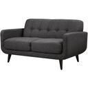 The appearance of Hailey Charcoal Loveseat designed by Picket House in the modern / contemporary interior design. This gray piece of furniture was selected by 1StopBedrooms from Hailey Collection to add a touch of cosiness and style into your home. Sku: UHD090200NP. Material: Polyester.