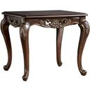 The appearance of Halcaster End Table In Java designed by Furniture of America in the traditional interior design. This java piece of furniture was selected by 1StopBedrooms from Halcaster Collection to add a touch of cosiness and style into your home. Sku: FM45003E. Material: Solid Wood.