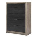The appearance of Halifax 5 Drawer Chest In Flax and Java designed by Legacy Classic in the modern / contemporary interior design. This flax and java piece of furniture  was selected by 1StopBedrooms from Halifax Collection to add a touch of cosiness and style into your home. Sku: 2400-2200. Material: Oak.