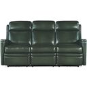 The appearance of Hamilton Power Sofa with Power Headrest In Green designed by Hooker in the traditional interior design. This green piece of furniture  was selected by 1StopBedrooms from SS Collection to add a touch of cosiness and style into your home. Sku: SS116-PHZ3-029. Material: Leather.