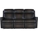 The appearance of Hamilton Power Sofa with Power Headrest In Grey designed by Hooker in the traditional interior design. This grey piece of furniture  was selected by 1StopBedrooms from SS Collection to add a touch of cosiness and style into your home. Sku: SS116-PHZ3-095. Material: Leather.