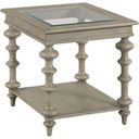 The appearance of Hamilton Rectangular End Table In Timberwolf designed by Hammary in the transitional interior design. This timberwolf piece of furniture  was selected by 1StopBedrooms from Hamilton Collection to add a touch of cosiness and style into your home. Sku: 370-915. Material: Wood.