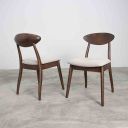 The appearance of Hammel Side Chair Set of 2 In Rich Walnut designed by Furniture of America in the transitional interior design. This rich walnut piece of furniture was selected by 1StopBedrooms from Hammel Collection to add a touch of cosiness and style into your home. Sku: FM30005WN-SC-2PK. Material: Solid Rubberwood.
