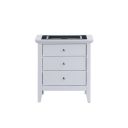 The appearance of Hammond 3 Drawer Nightstand In White designed by Glory in the modern / contemporary interior design. This white piece of furniture was selected by 1StopBedrooms from Hammond Collection to add a touch of cosiness and style into your home. Sku: G5490-N2-SMART. Material: Wood.