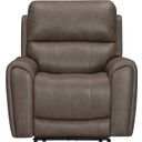 The appearance of Hancock Zero Gravity Power Recliner with Headrest and Footrest In Bette Hazel designed by Parker House in the traditional interior design. This bette hazel piece of furniture was selected by 1StopBedrooms from Hancock Collection to add a touch of cosiness and style into your home. Sku: MHAN-812P3Z-BTHZ. Material: Polyester.