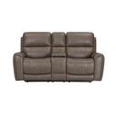 The appearance of Hancock Zero Gravity Power Reclining Console Loveseat with Headrest and Footrest In Bette Hazel designed by Parker House in the traditional interior design. This bette hazel piece of furniture was selected by 1StopBedrooms from Hancock Collection to add a touch of cosiness and style into your home. Sku: MHAN-822CP3Z-BTHZ. Material: Polyester.