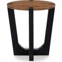 The appearance of Hanneforth End Table In Brown and Black designed by Signature Design by Ashley in the transitional interior design. This brown/black piece of furniture was selected by 1StopBedrooms from Hanneforth Collection to add a touch of cosiness and style into your home. Sku: T726-6. Material: Wood.