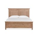 The appearance of Harmony Heights Queen Panel Bed In Belgium Wheat designed by Magnussen in the transitional interior design. This belgium wheat piece of furniture was selected by 1StopBedrooms from Harmony Heights Collection to add a touch of cosiness and style into your home. Sku: B6400-54H;B6400-54F;B6400-54R. Bed Type: Panel Bed. Bed Size: Queen. Material: Oak Veneer.