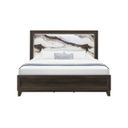 The appearance of Harmony Queen Upholstered Bed with LED In Dark Brown designed by Global Furniture USA in the modern / contemporary interior design. This dark brown piece of furniture was selected by 1StopBedrooms from Harmony Collection to add a touch of cosiness and style into your home. Sku: HARMONY-BROWN-QB W/LED. Material: Fabric. Bed Size: Queen. Bed Type: Upholstered Bed.
