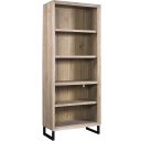 The appearance of Harper Point Open Bookcase In Light Brown designed by Aspenhome in the modern / contemporary interior design. This light brown piece of furniture was selected by 1StopBedrooms from Harper Point Collection to add a touch of cosiness and style into your home. Sku: IHP-333-KHA. Material: Wood.