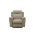 Harper Power Recliner with Power Head Rest and Power Lumbar In Taupe