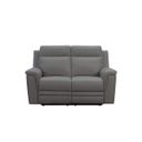 Harper Power Reclining Loveseat with Power Head Rests and Power Lumbar In Cement