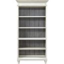 The appearance of Hartford Open Wood Bookcase In White designed by Martin Furniture in the traditional interior design. This white and grey piece of furniture was selected by 1StopBedrooms from Hartford Collection to add a touch of cosiness and style into your home. Sku: IMHF4078W. Material: Wood.