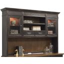 The appearance of Hartford Wood Hutch with Wire Mesh Doors In Two Toned Black designed by Martin Furniture in the traditional interior design. This two toned black piece of furniture  was selected by 1StopBedrooms from Hartford Collection to add a touch of cosiness and style into your home. Sku: IMHF682. Material: Wood.