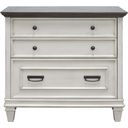 The appearance of Hartford Wood Lateral File with Locking Legal and Letter File Drawer In White designed by Martin Furniture in the traditional interior design. This white and grey piece of furniture was selected by 1StopBedrooms from Hartford Collection to add a touch of cosiness and style into your home. Sku: IMHF450W. Material: Wood.
