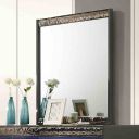 Hartlepool Mirror In Ash Gray and Indigo Blue