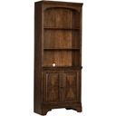 The appearance of Hartshill Bookcase with Cabinet Burnished Oak designed by Coaster in the traditional interior design. This burnished oak piece of furniture  was selected by 1StopBedrooms from Hartshill Collection to add a touch of cosiness and style into your home. Sku: 881286. Material: Wood.