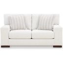 The appearance of Hartside Loveseat In Frosted designed by Signature Design by Ashley in the modern / contemporary interior design. This frosted piece of furniture  was selected by 1StopBedrooms from Hartside Collection to add a touch of cosiness and style into your home. Sku: 8010435. Material: Performance Fabric.