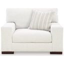 The appearance of Hartside Oversized Chair In Frosted designed by Signature Design by Ashley in the modern / contemporary interior design. This frosted piece of furniture  was selected by 1StopBedrooms from Hartside Collection to add a touch of cosiness and style into your home. Sku: 8010423. Material: Performance Fabric.